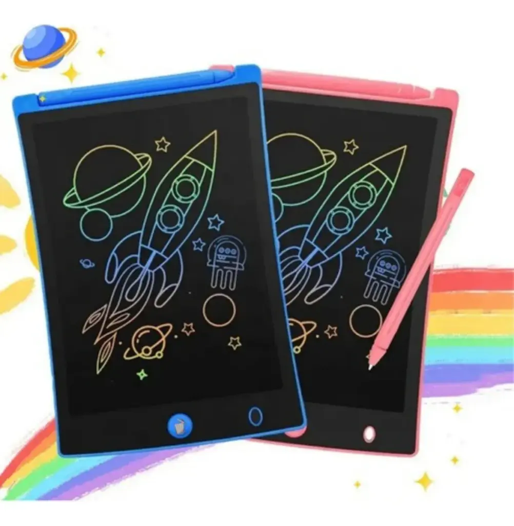 Sem giz ou pilhas: conheça a Lousa Digital 12" LCD infantil