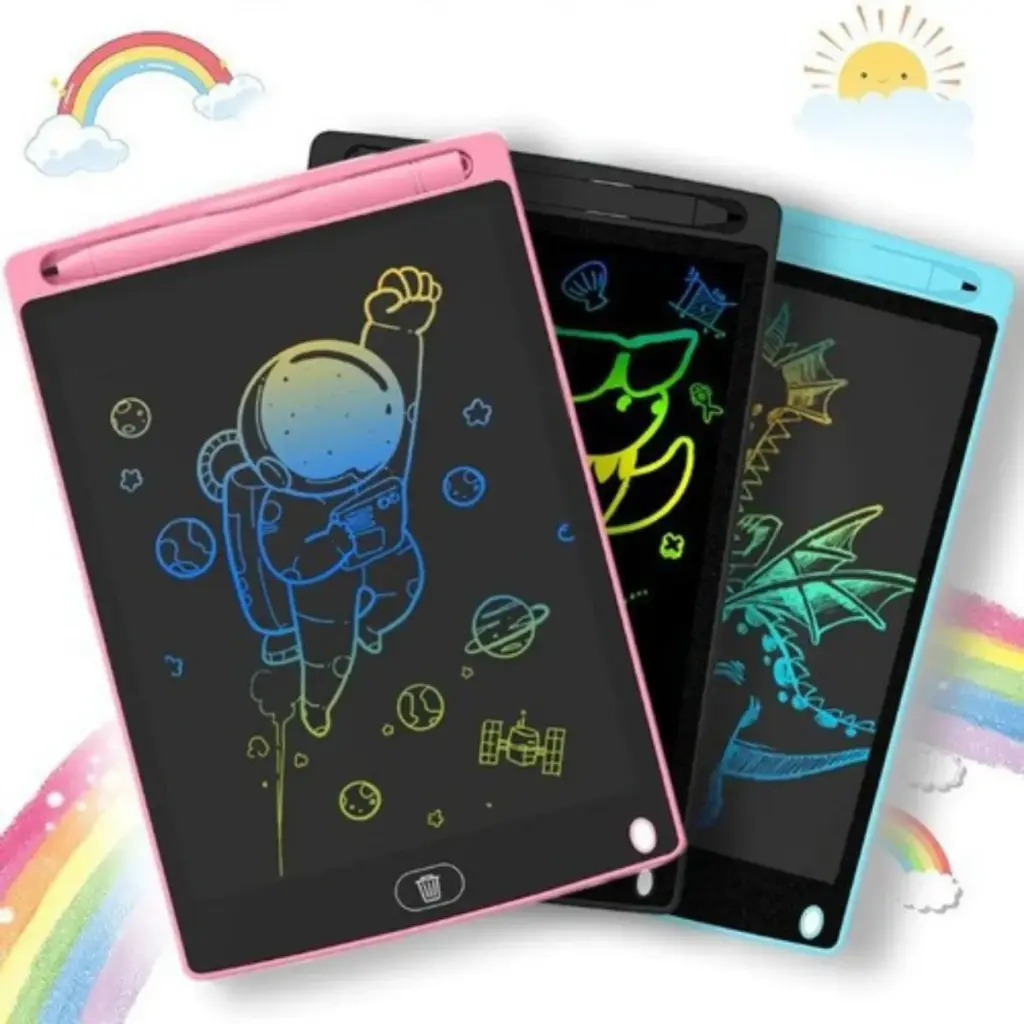 Sem giz ou pilhas: conheça a Lousa Digital 12" LCD infantil