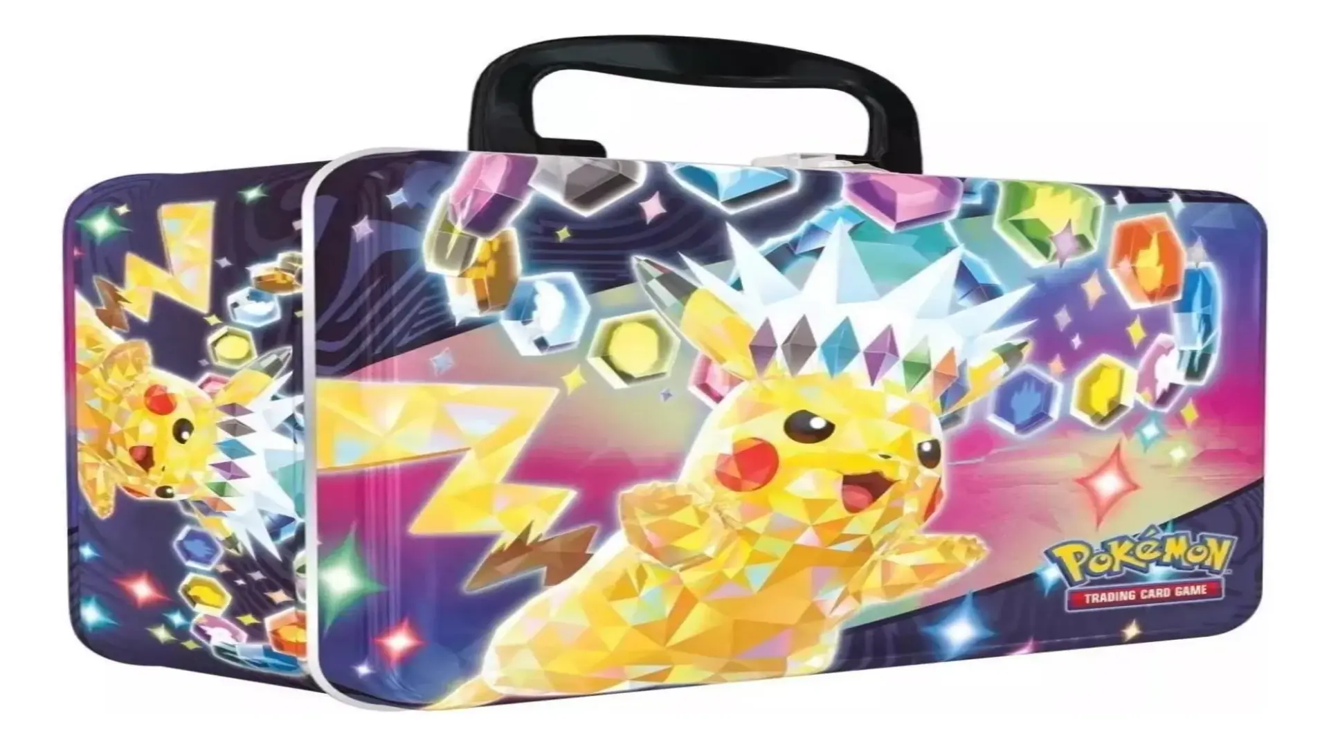 Maleta Pokémon Tesouros com Pikachu encanta famílias