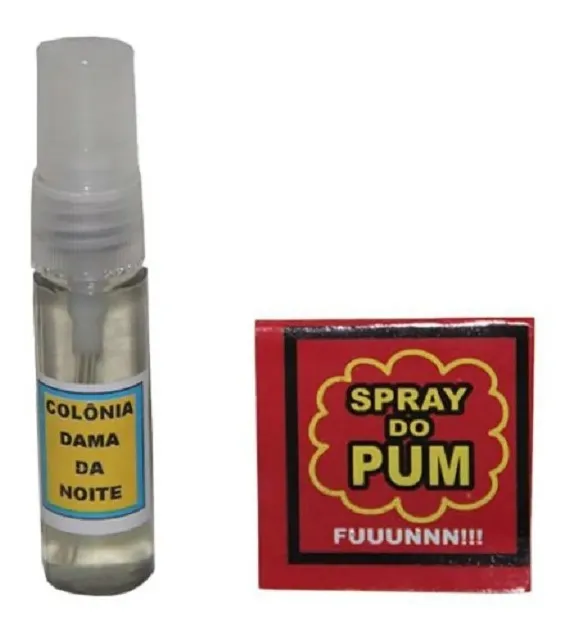 Pray Pum Cor Branco: o spray que provoca risadas em festas