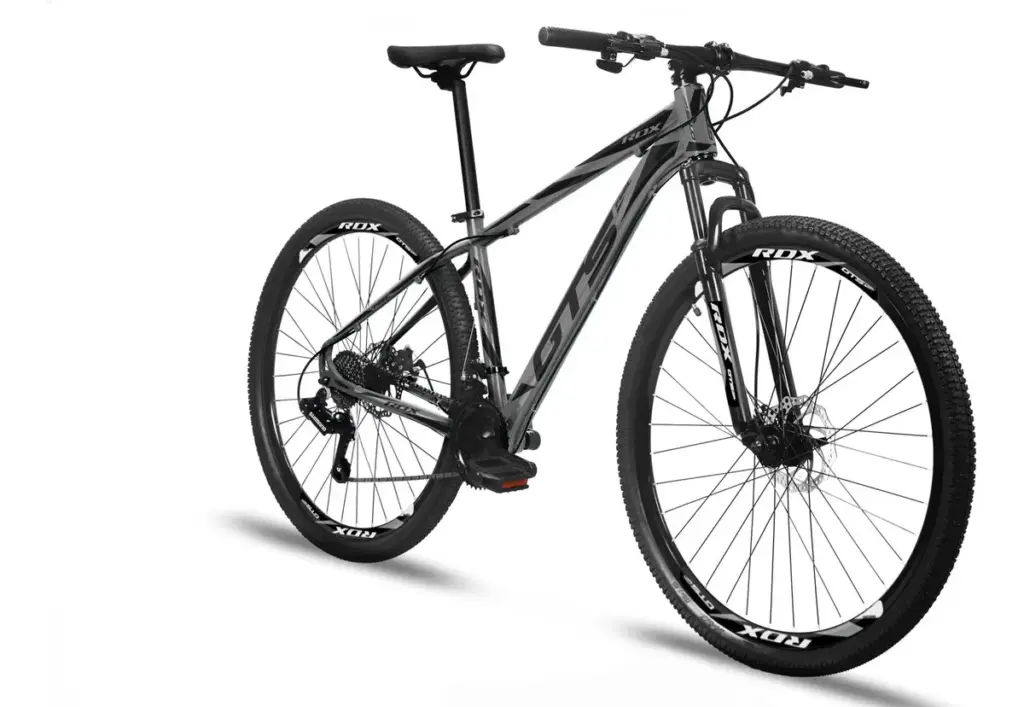 GTS Feel RDX 29” Cinza/Preto: mountain bike ágil para jovens