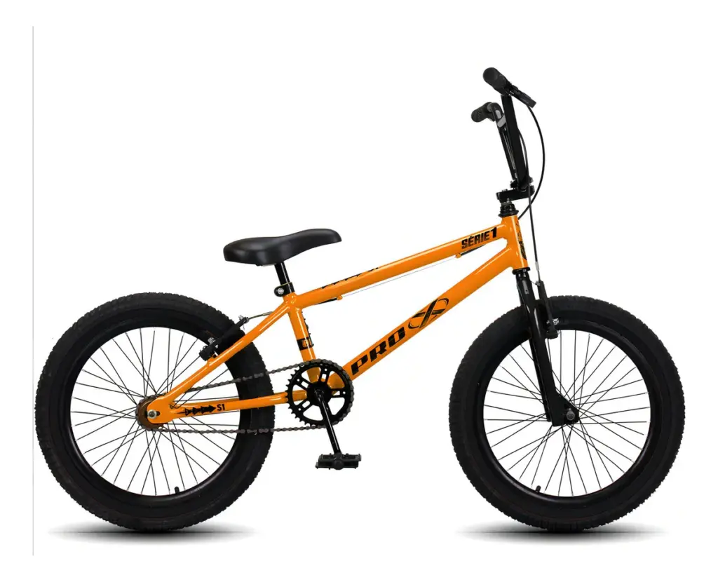Bicicleta BMX Pro-X aro 20 faz sucesso entre iniciantes