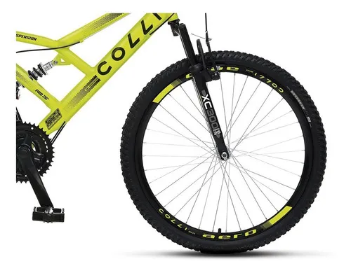 Bicicleta Colli GPS Aro 26 amarela prova conforto e robustez
