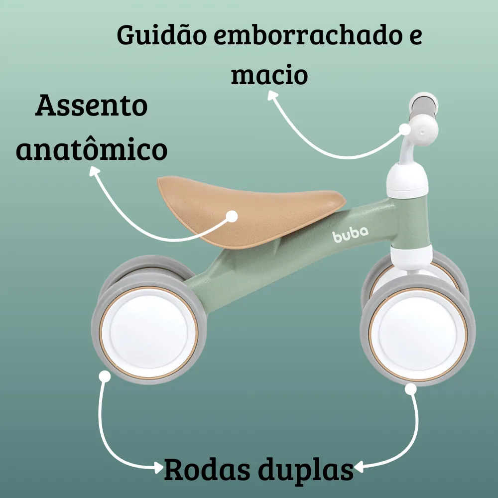 Buba Verde ajuda no desenvolvimento motor dos bebês