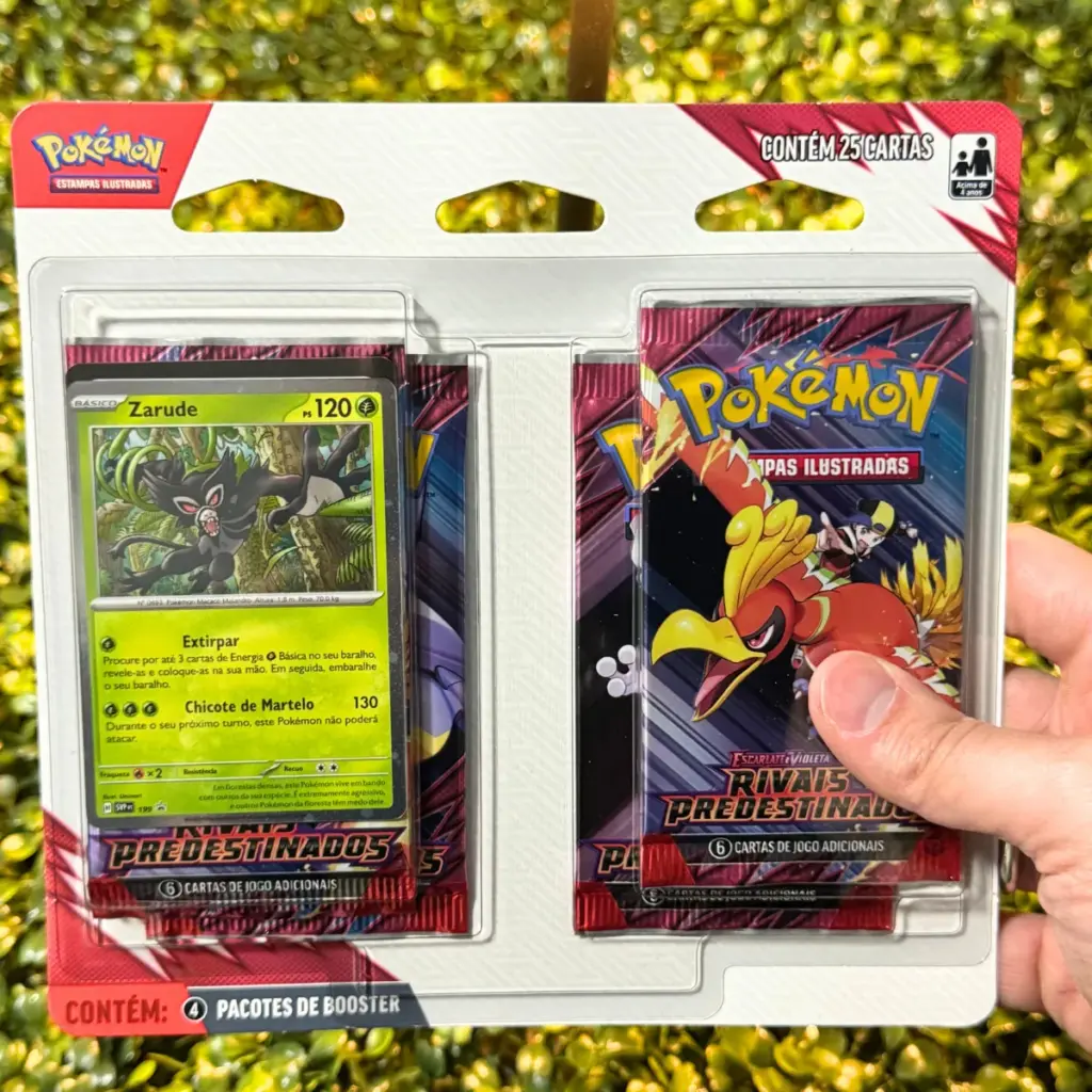 Blister Quádruplo Pokémon Rivais Predestinados – Eevee