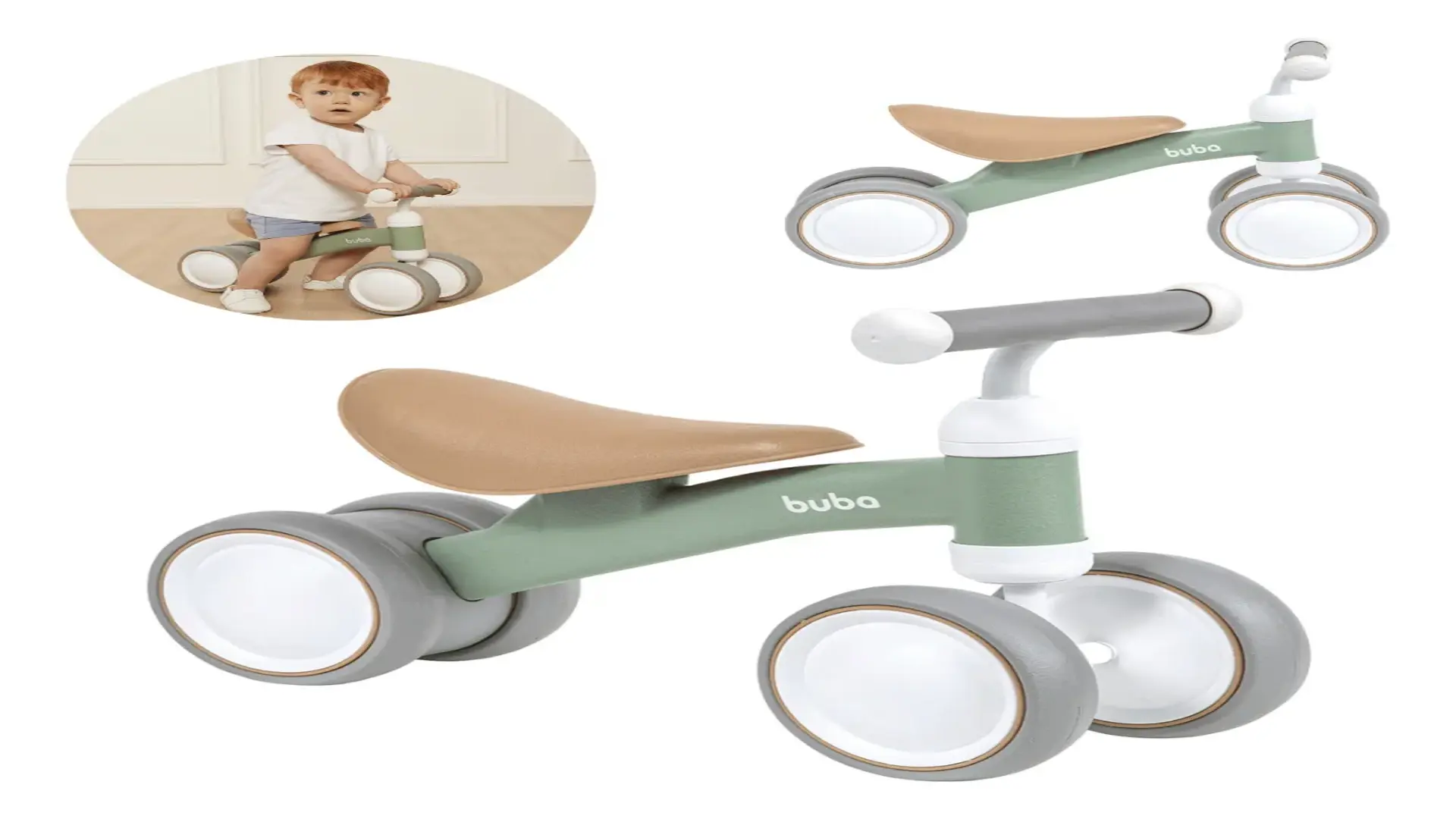 Buba Verde ajuda no desenvolvimento motor dos bebês