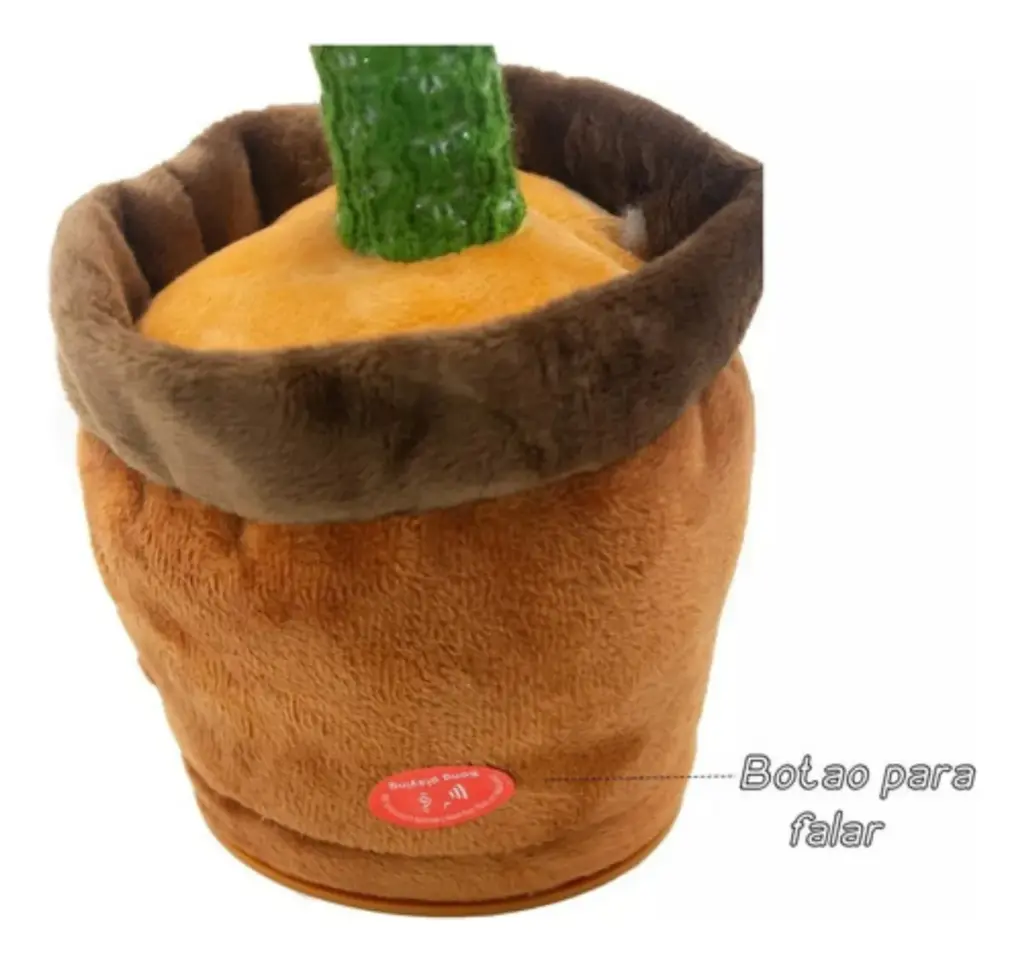 Cacto Dançante Falante: diversão sensorial que encanta bebês