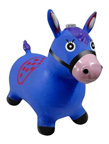 Cavalinho Upa Upa Azul: diversão e equilíbrio em casa