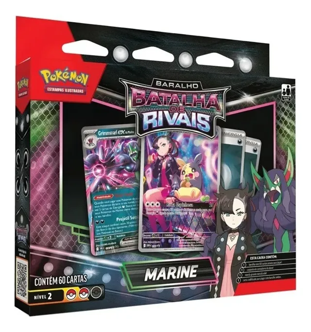 Deck Pokémon Rivais Marine: estratégia e diversão em casa