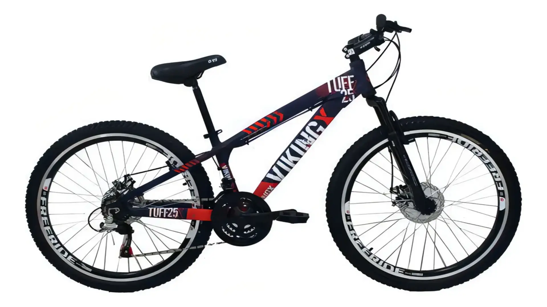 Mountain Bike VikingX Tuff 25: estilo vibrante e conforto