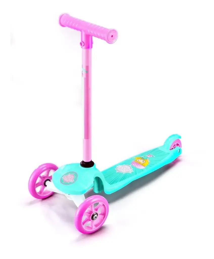 Patinete Turma da Aventura Rosa ganha elogios de pais