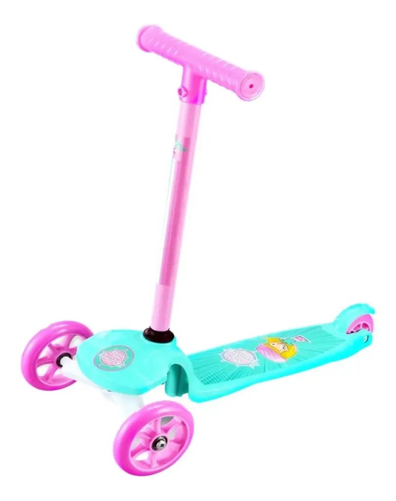 Patinete Turma da Aventura Rosa ganha elogios de pais