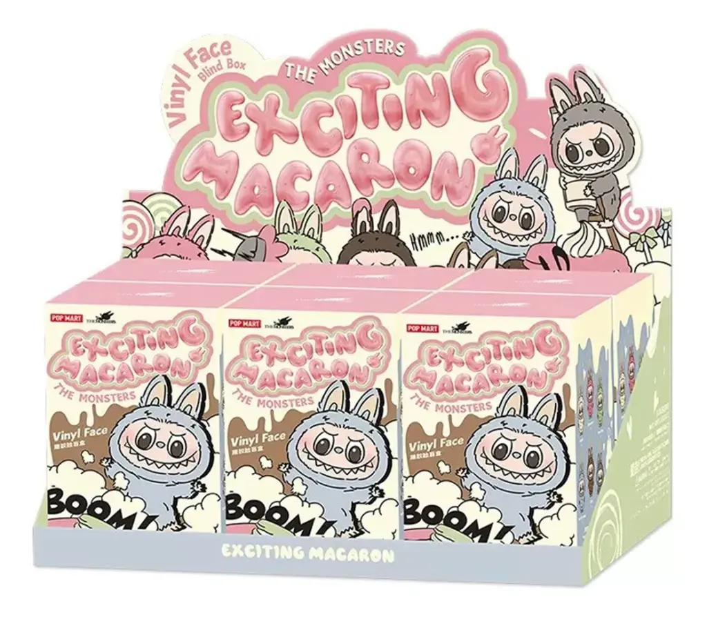 Por que o Labubu Monster Macaron Empolgante faz sucesso