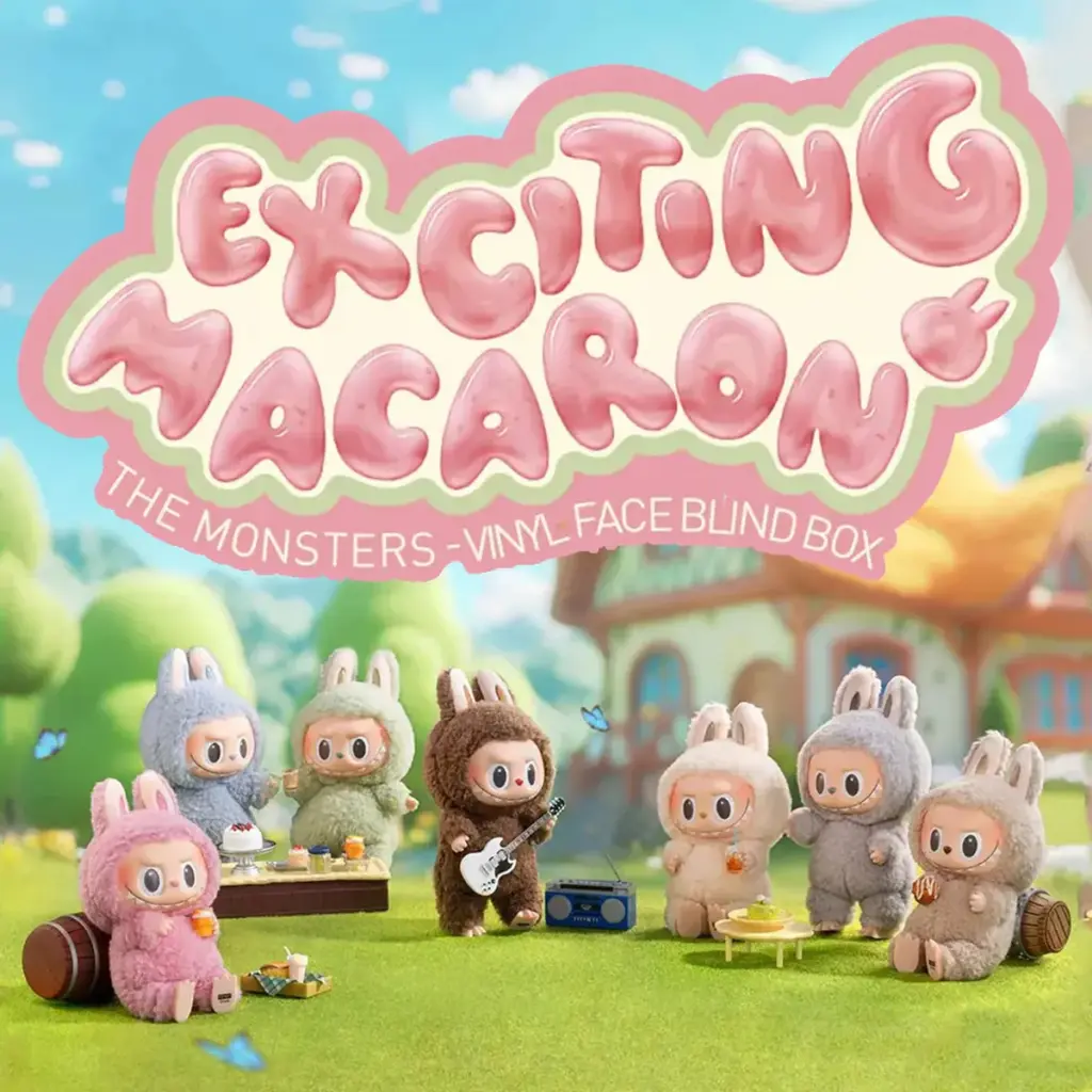 Por que o Labubu Monster Macaron Empolgante faz sucesso