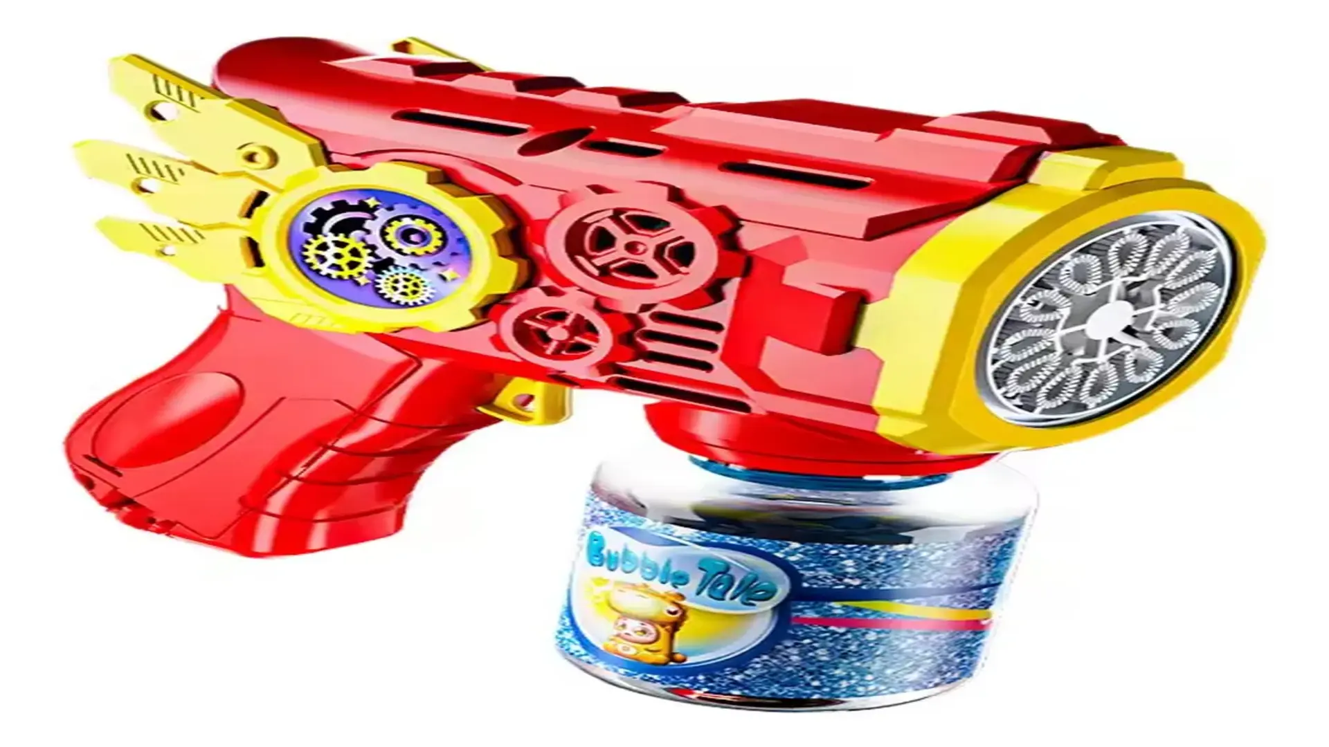 Pistola de Bolhas Flying Vermelha faz sucesso entre crianças