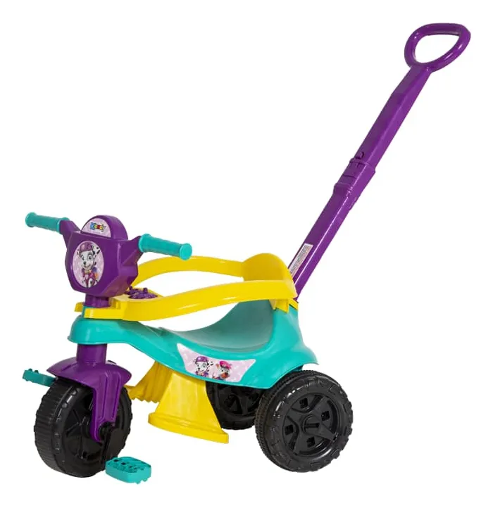 Triciclo Kendy Baby Dog Tiffany conquista pais e pequenos