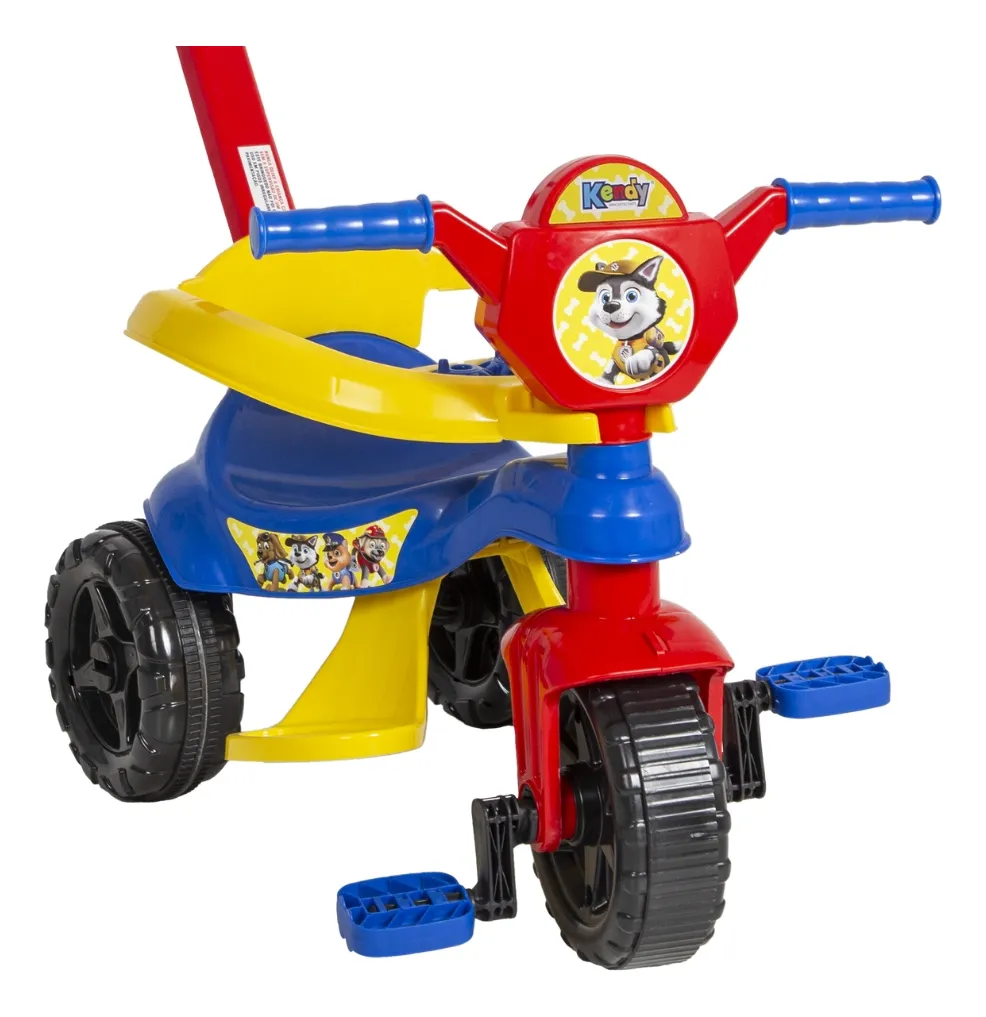 Triciclo Baby Dog da Kendy estimula equilíbrio do bebê