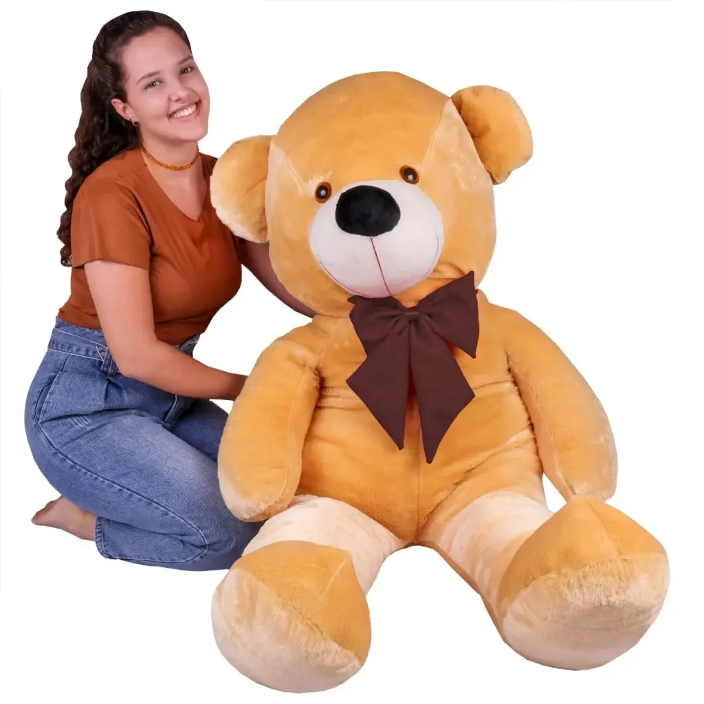 Urso Gigante de Pelúcia Doce de Leite: vale a pena?