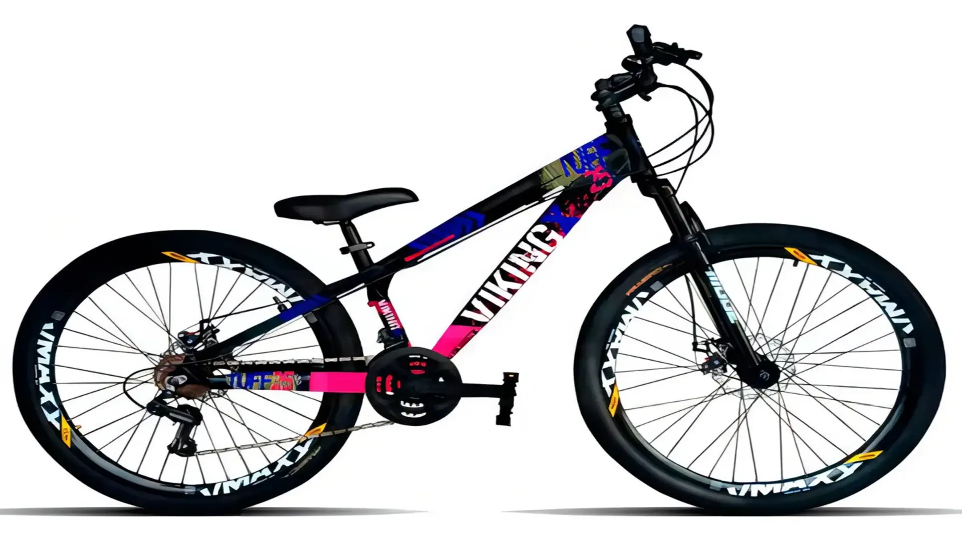 VikingX Tuff 25: mountain bike infantil com freios a disco